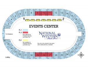 National Western Seating Chart