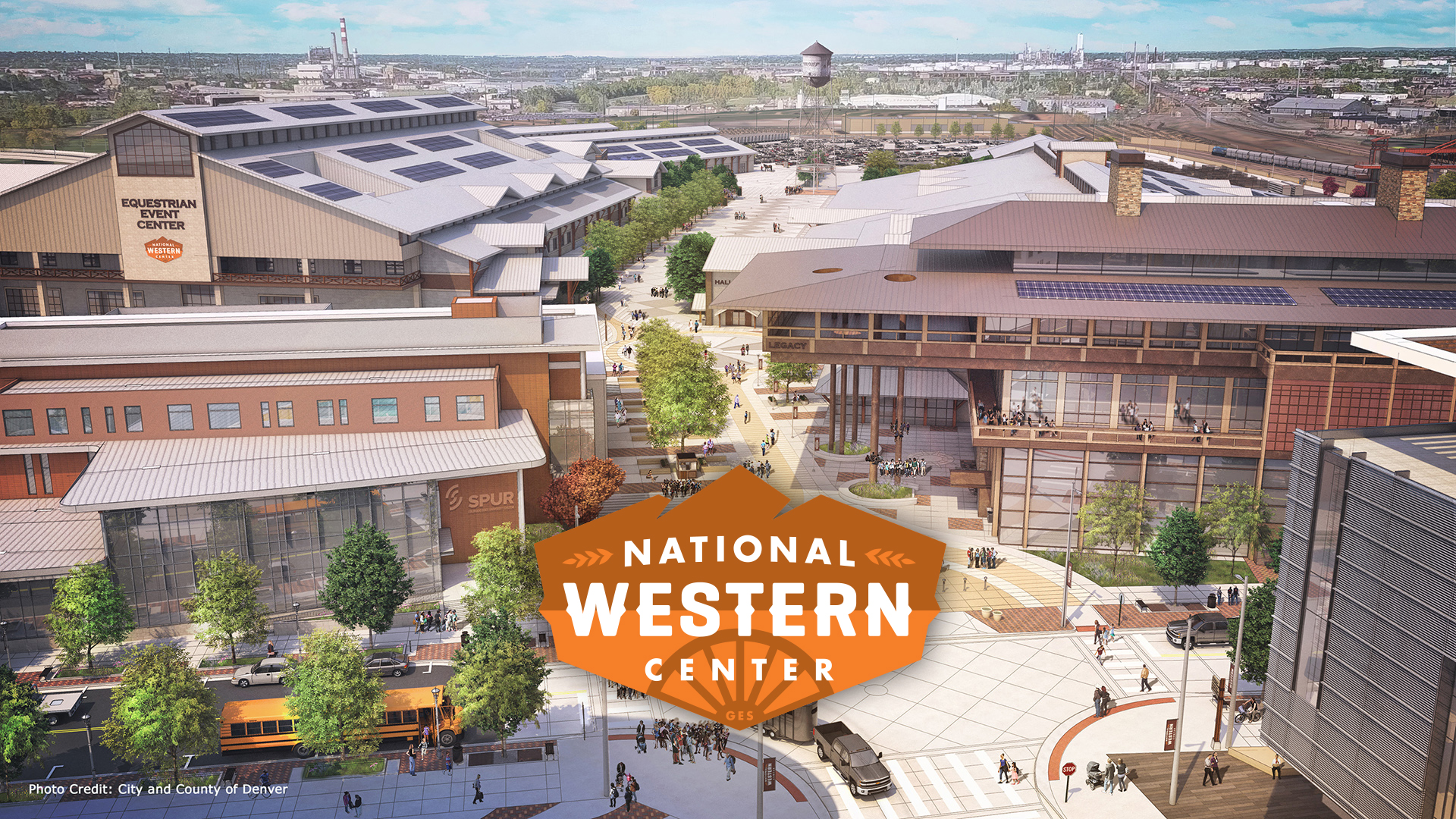 Rendering of the National Western Center