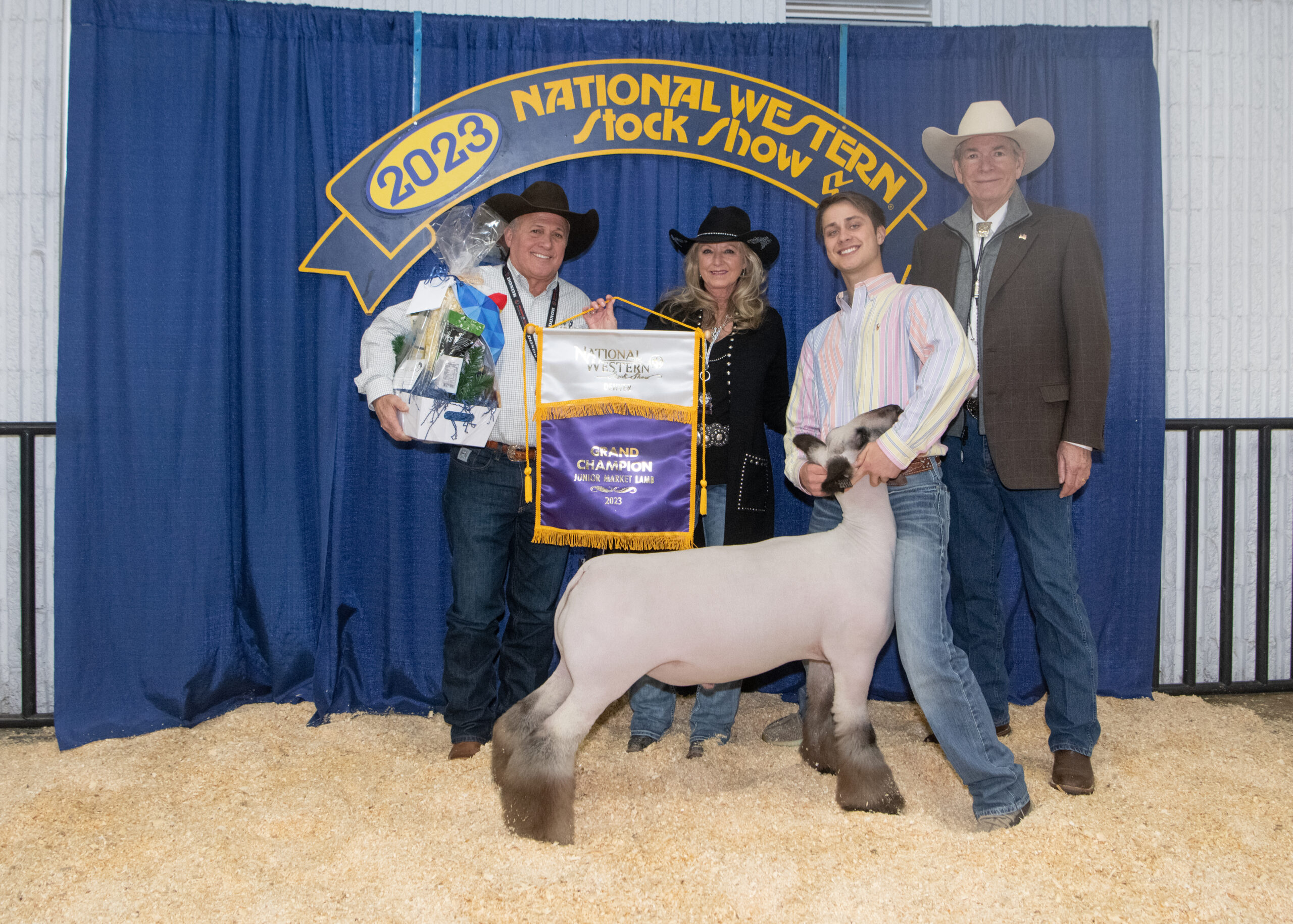 2020 Grand Champion Lamb winner: Cody Sells, and Buyer: Occidental Petroleum Corporation