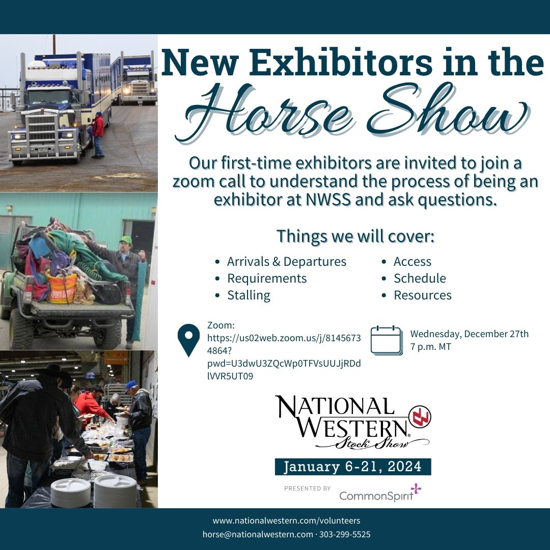 Horse Exhibitors National Western Stock Show